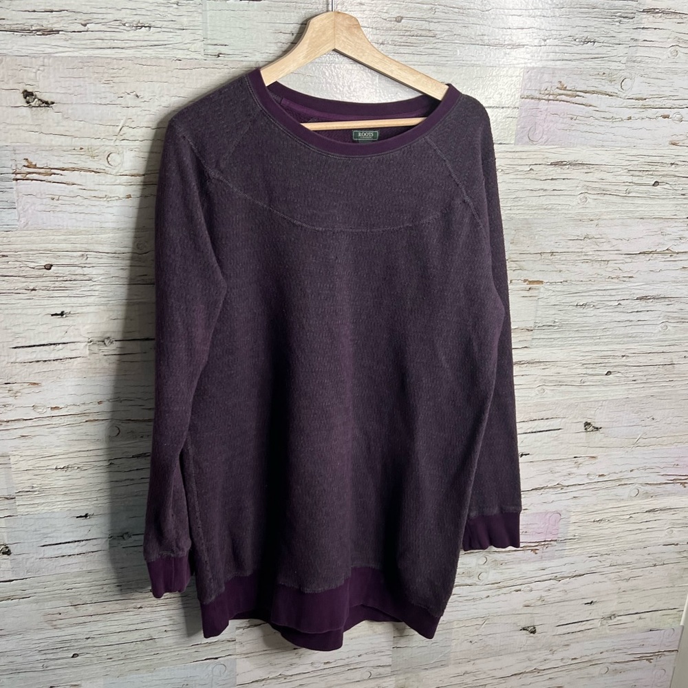 Roots Purple Long Sleeve Dress